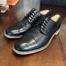 Bar III Men's Parker Cap-Toe Derby Leather Dress Shoes -Size 10M