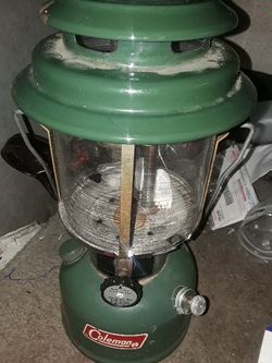 Antique coleman lantern