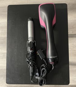 Revlon Hair Tools (Hair Brush Blower / Hair Curler) Both For $49.00 Negotiable Price