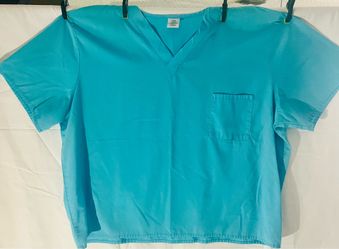3X Scrub Top Turquoise