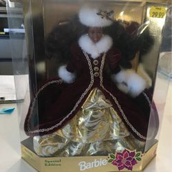 Black Barbie Happy Holiday 1996 Collectible