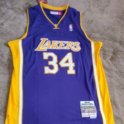Shaquille Oneal Lakers Jersey Men's Xl New $55