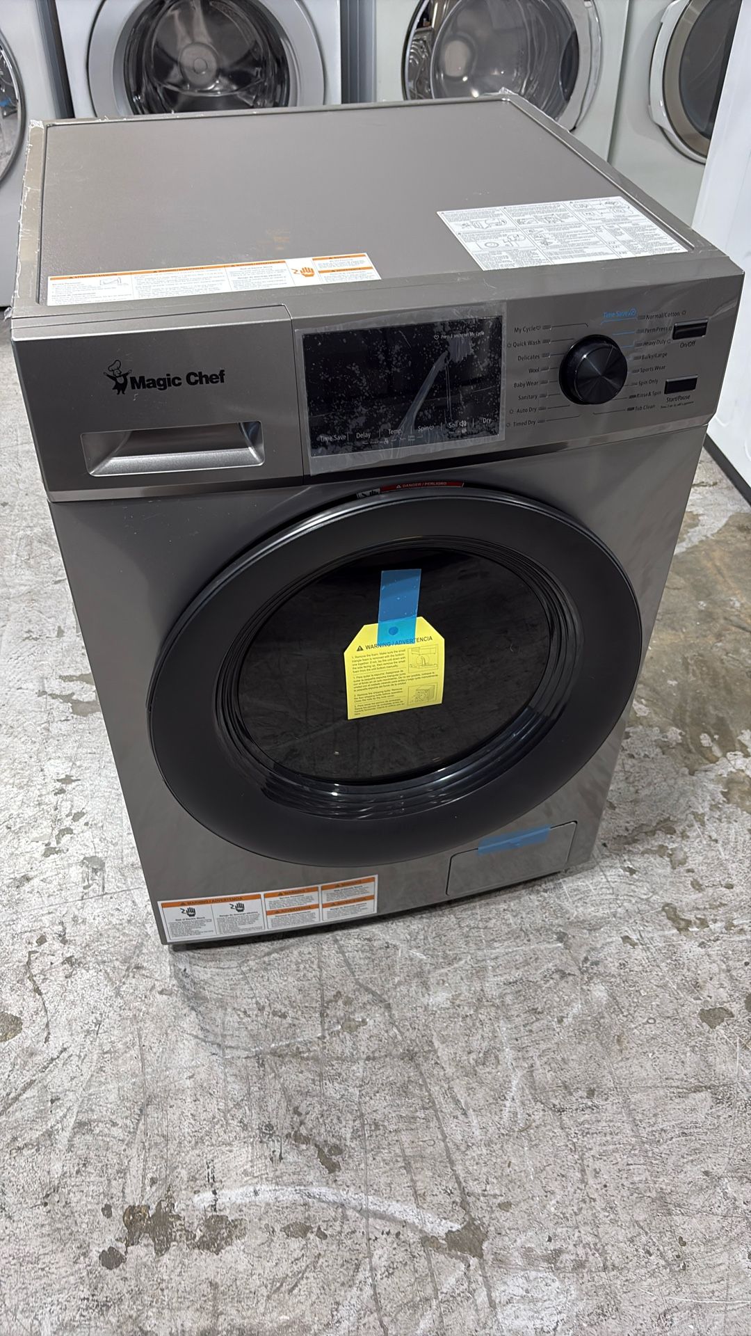 Magic Chef 24” Wide All In One Washer Electric Dryer 110V Ventless