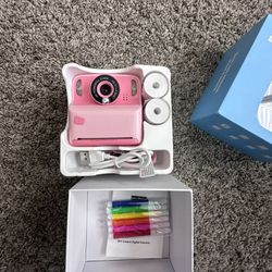 Digital Camera With Printer Attached Perfect For Girls 3-15