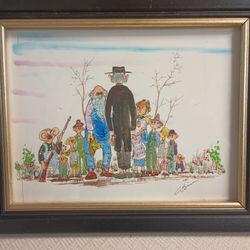 Snuffy Smith Attends A Wedding - Picture