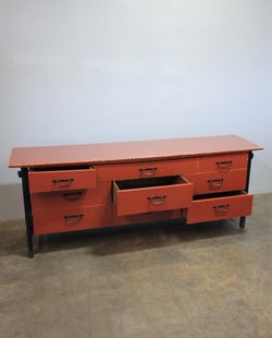 Mid-Century Japanese-Inspired Baker Furniture Credenza/Dresser