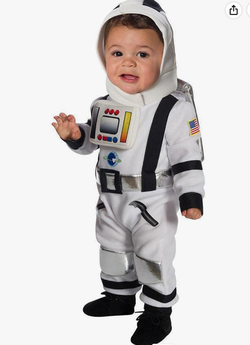 Baby Astronaut Costume Unisex Size 6-12 months