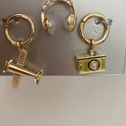 Three Gold Charms 