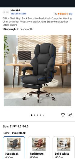 Office Chair High Back Executive Desk Chair