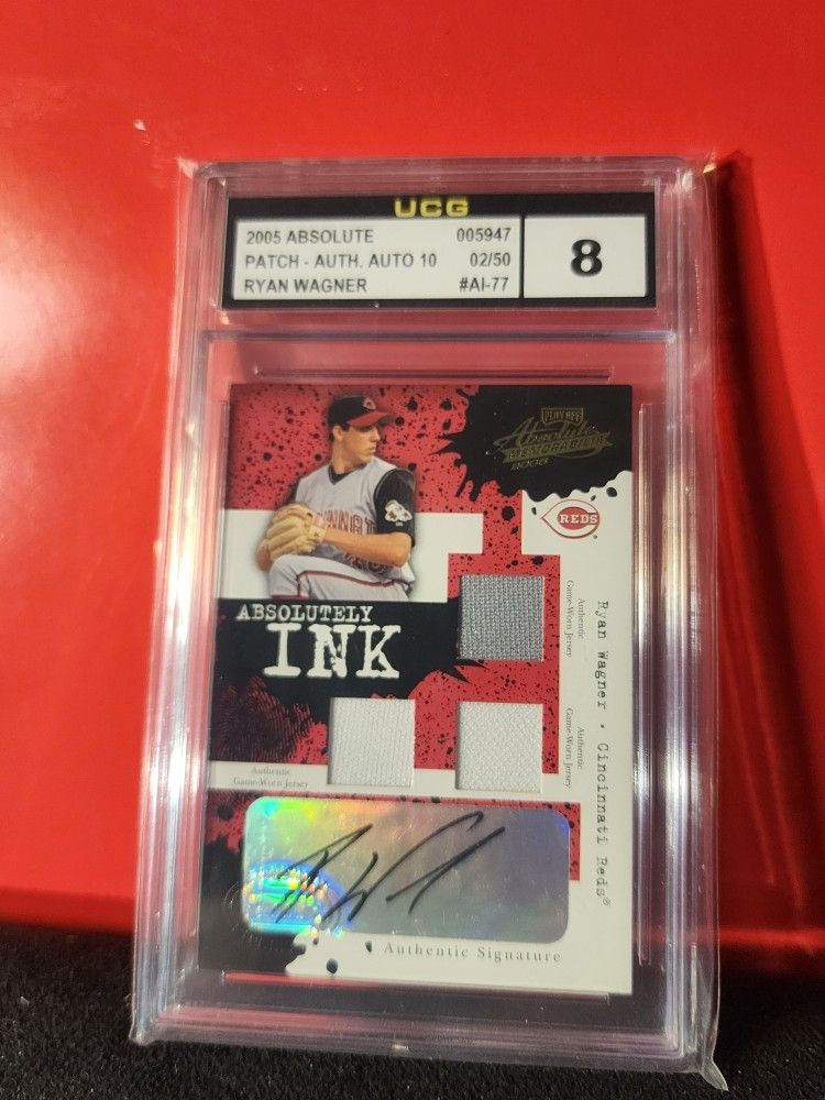 2005 Absolute Absolutely Ink Swatch Triple #AI77 Ryan...
