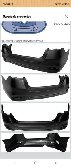 Bumper para nissan 2016 to 2019