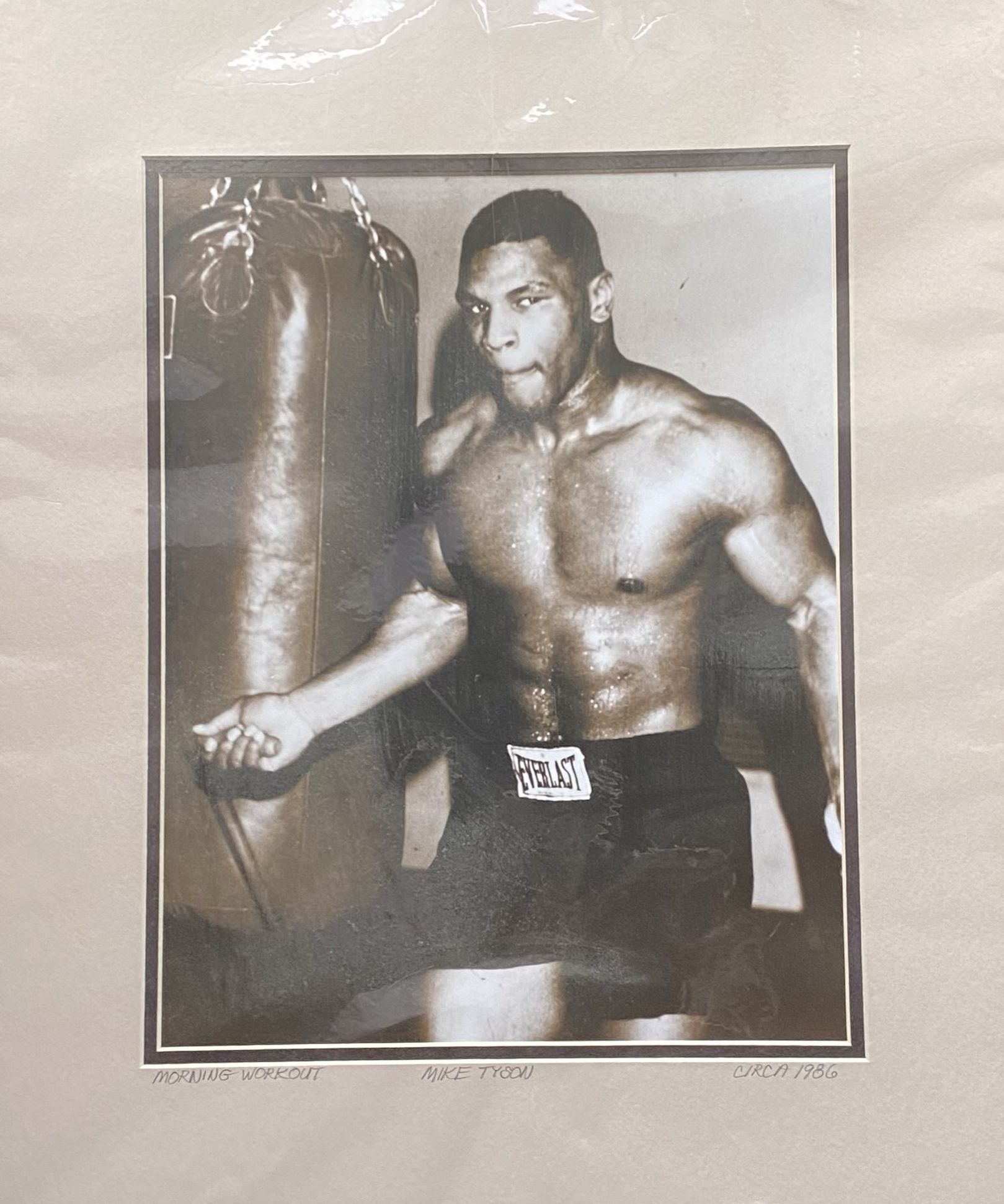 Vintage Mike Tyson Photo