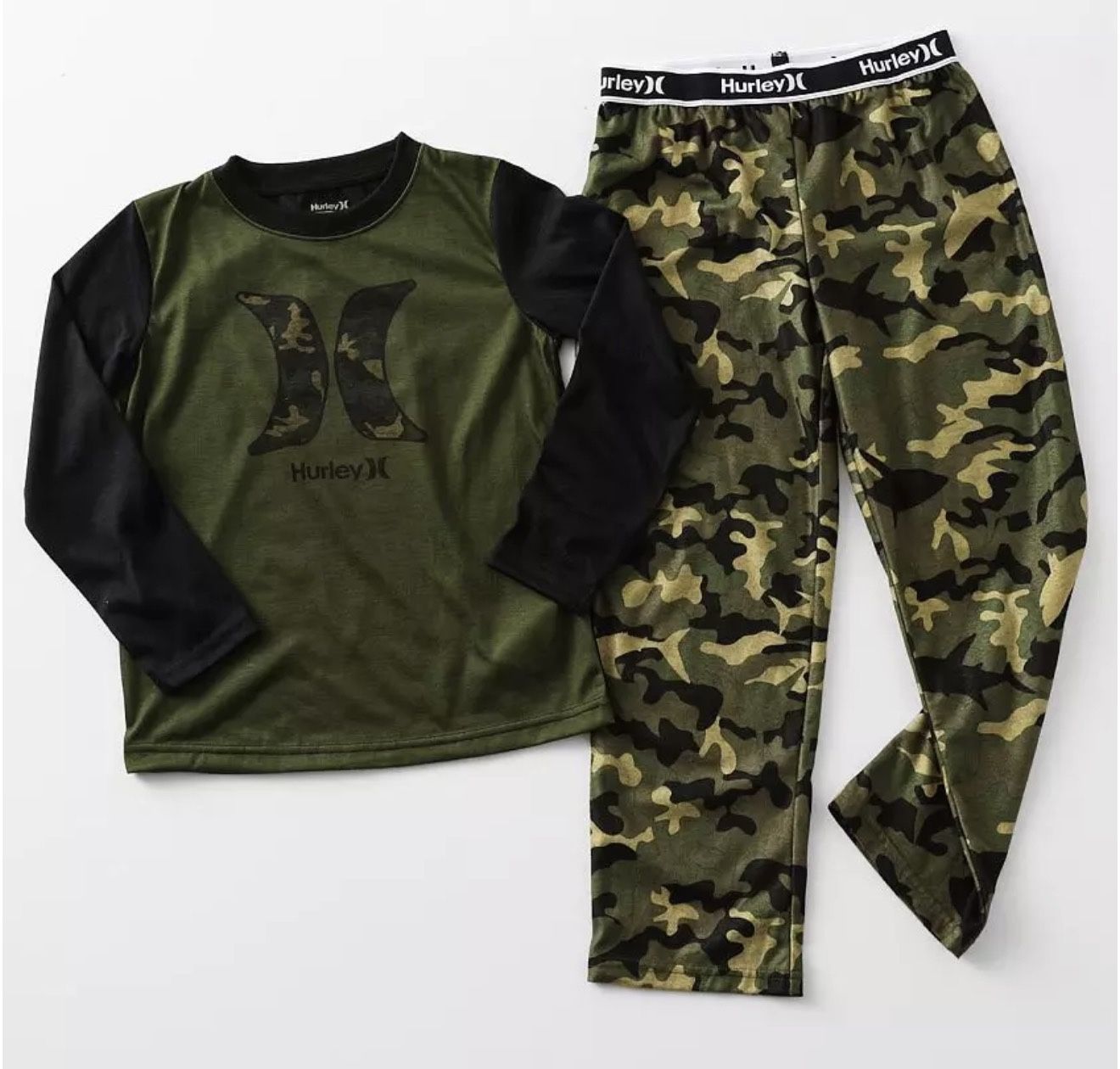 Hurley Youth Camo Pajamas