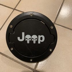 Jeep Wrangler Punisher Gas Cap Cover