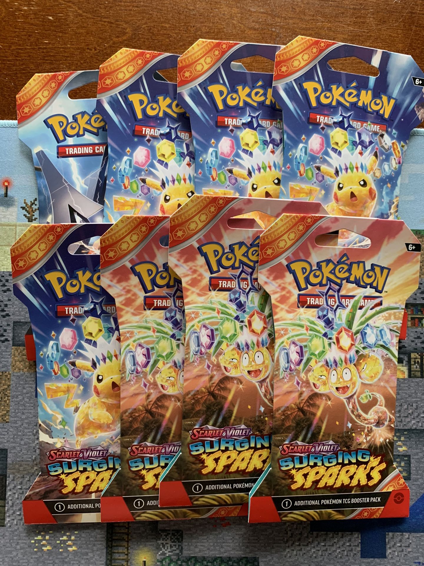 Pokémon 8 Packs Surging Sparks 🫡🌩️🐀