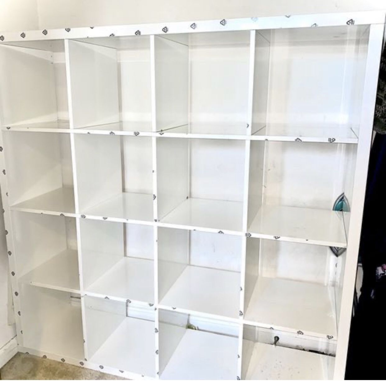 IKEA white Organizer Shelf.  Furniture 