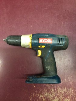 RYOBI 18V Cordless Drill Driver 1/2” Lithium Or Ni-Cd BARE TOOL 18 Volt