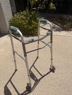 Folding Walker with Wheels