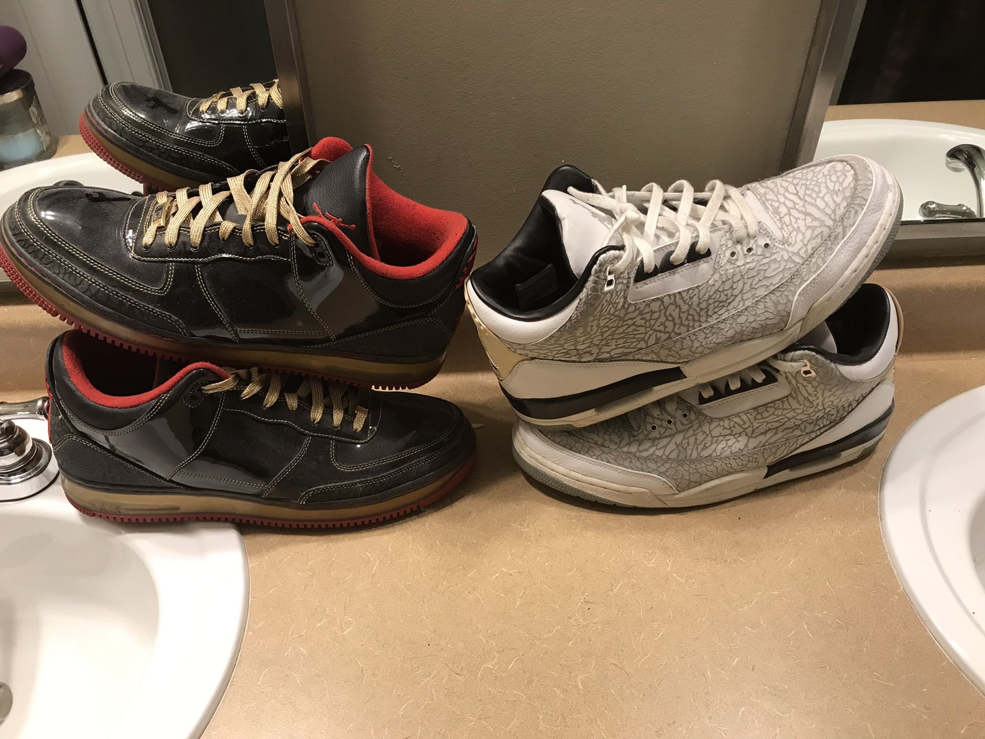 Air Jordan size 13 obo 100 each