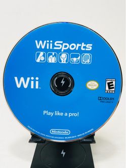 Nintendo Wii Video Game Sports Blue DISC ONLY Tested & Working