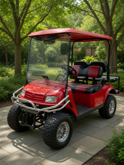 2011 46V Lifted Golf Cart in good condition