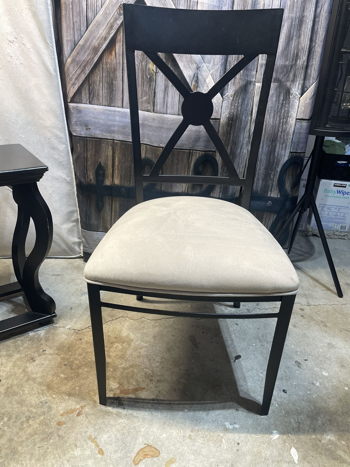 Heavy BLACK METAL Chair