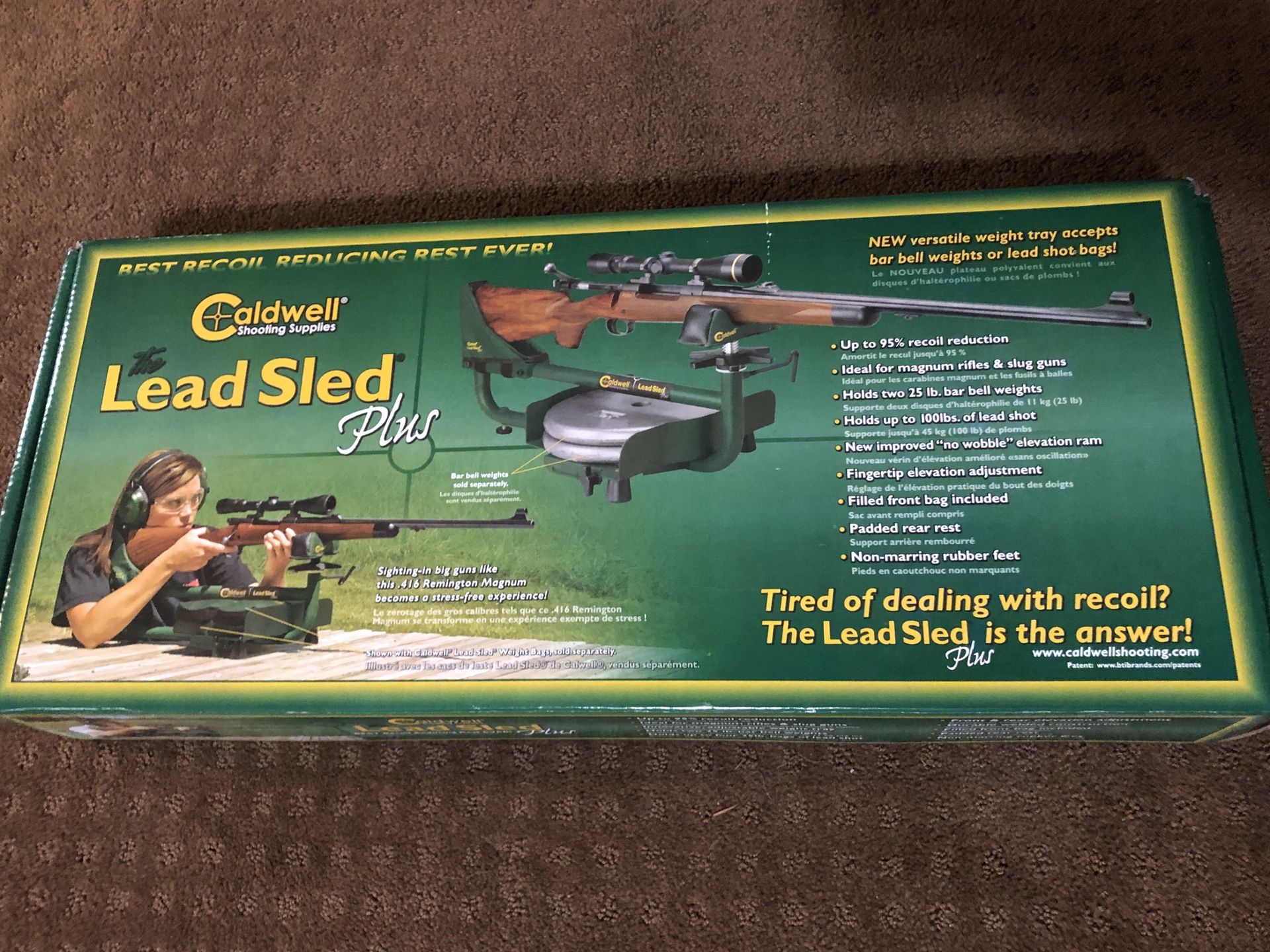 Caldwell Lead Sled Plus Shooting Rest