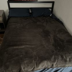 Queen Bed and frame