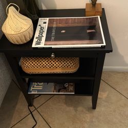 Designer Black Side Table