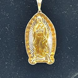 Religious Pendant With Sterling Silver Chain, 18 Inch 7439