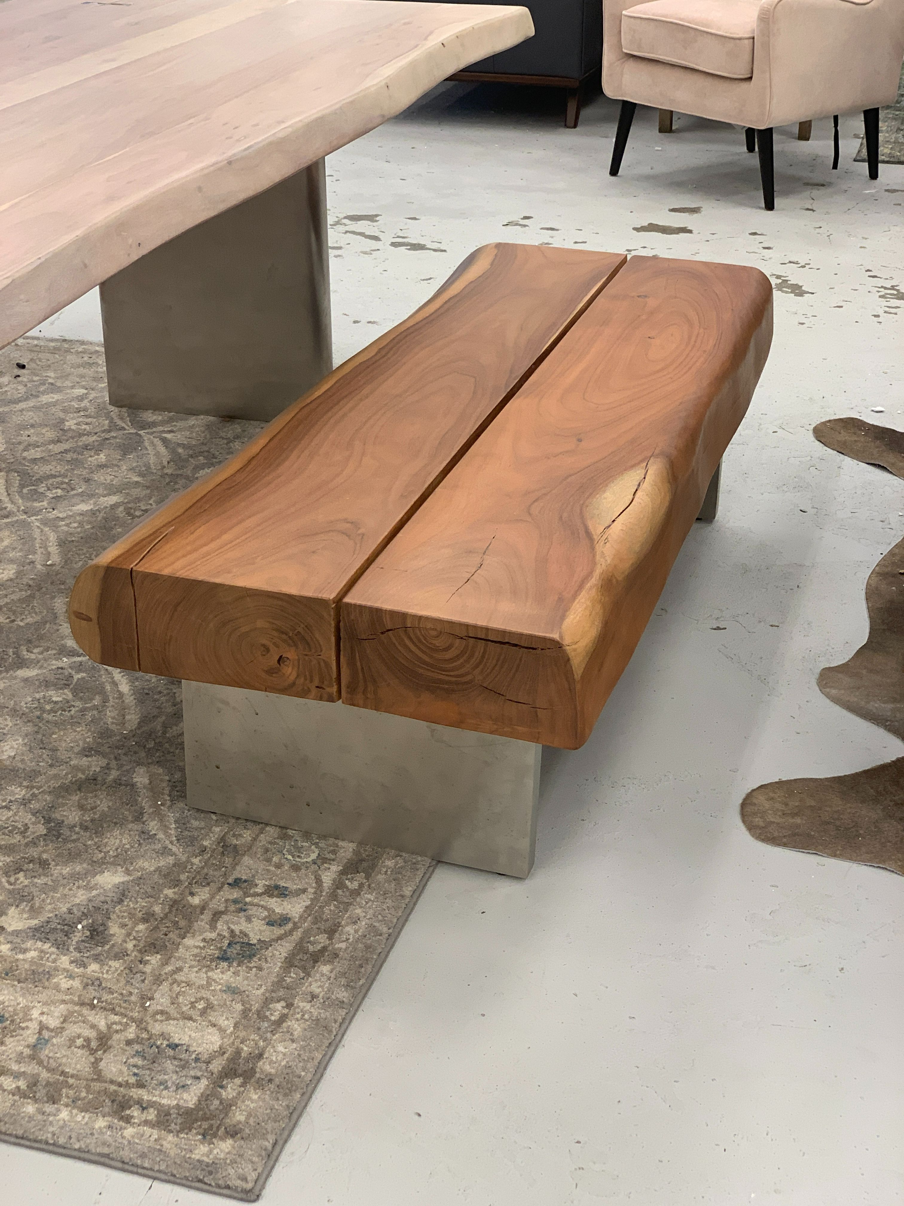 CB2 Live Edge Coffee Table
