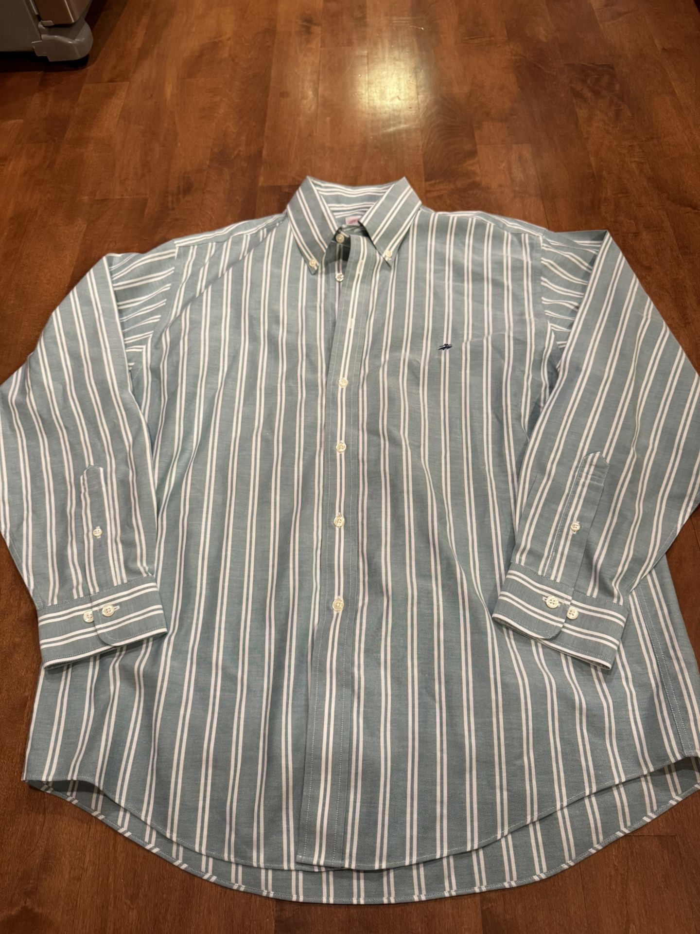 Men’s Brooks Brothers, button-down shirt shipping available