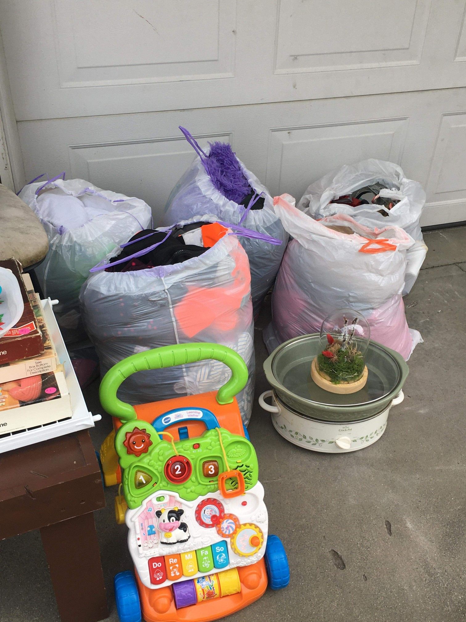 All free free rocking recliner loveseat comes apart in 4 pieces just