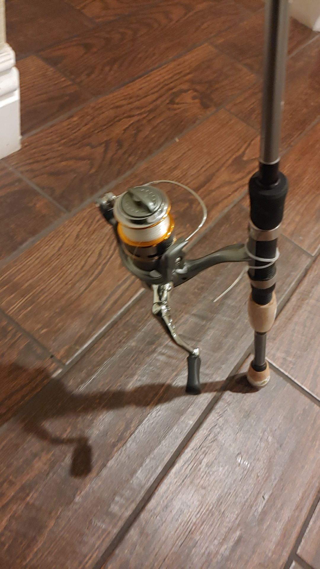 Okuma fishing rod and reel