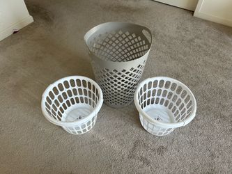 3 Laundry Baskets