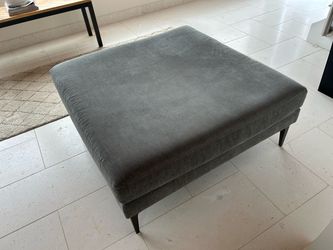 West Elm Ottoman