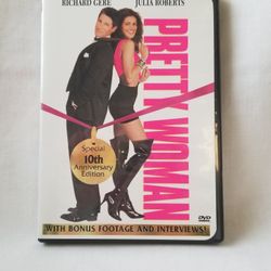 Pretty Woman DVD - 10th Anniversary, Excellent 