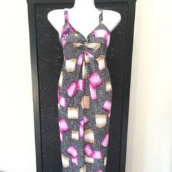New Large Pink | Purple Sun Dress