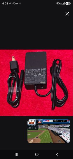 Original Microsoft 65W Surface Laptop charger