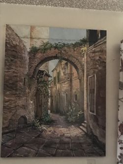 Picture canvas approximately 30”w x40”h