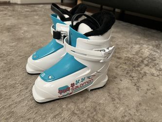 Salomon T1 Girly Ski Boots Size 17