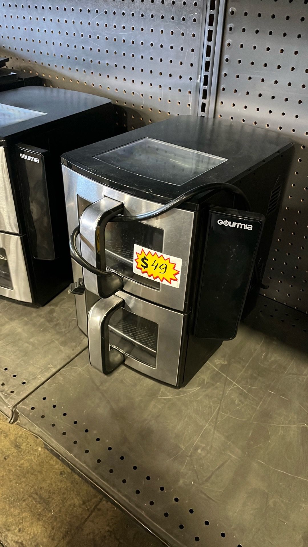 Gourmia double basket air fryer