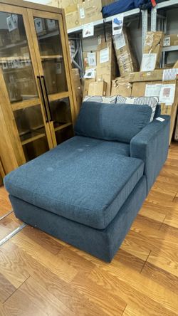 Upholstered fabric sofa