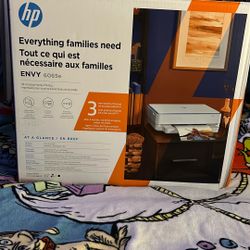 HP ENVY 6065E PRINTER Also Includes Lots Of Accessories 
