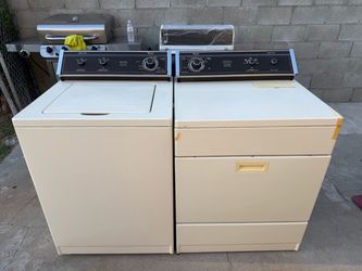 Whirlpool washer and dryer old school