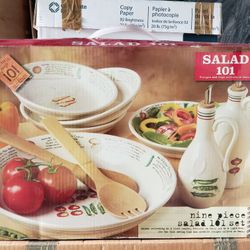 Salad Set Dinnerware