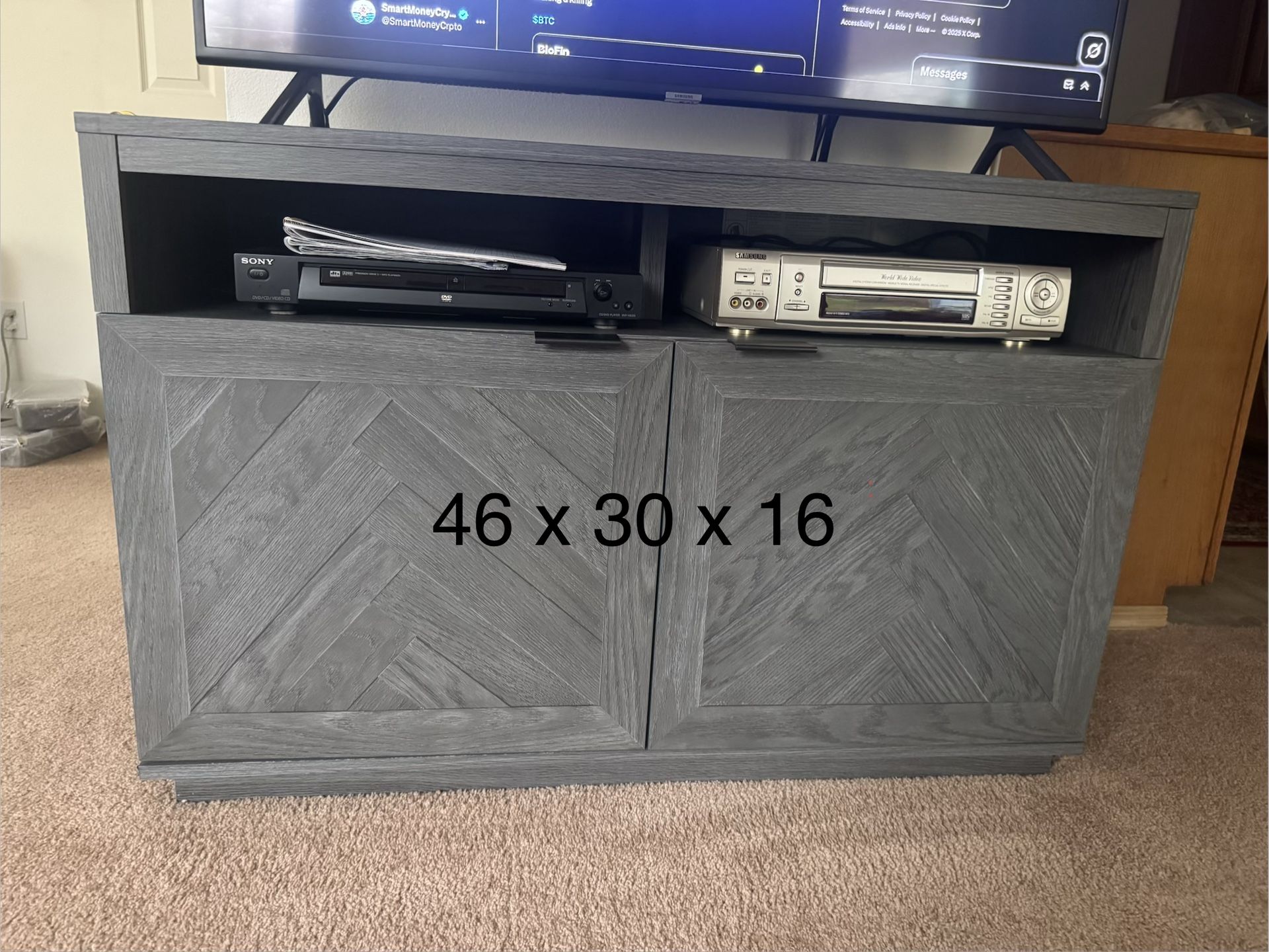 Storage Cabinet Tv Stand New