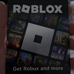 $25 Roblox Card For $20 cash 