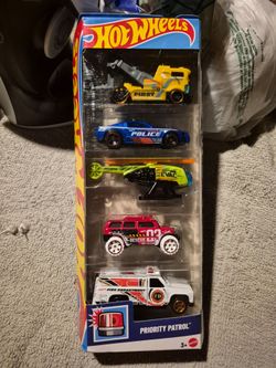 HotWheels 5 Pack Priority Patrol