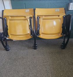 Sports Memorabilia Gold Dodger seats